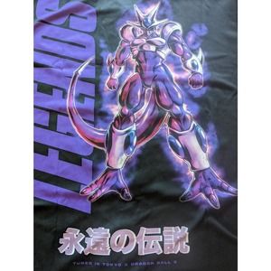 NWOT Tuned in Tokyo Legends Dragonball Z Baseball Jersey Small